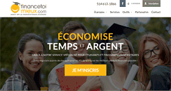 Desktop Screenshot of financetoimieux.com
