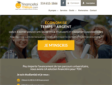 Tablet Screenshot of financetoimieux.com